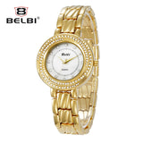 New Retro Ladies Watches Luxury Full Diamond Pin Dial Women Quartz Clock Waterproof China Wrist Watch Brand Best Specially Gift