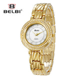 New Retro Ladies Watches Luxury Full Diamond Pin Dial Women Quartz Clock Waterproof China Wrist Watch Brand Best Specially Gift